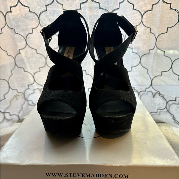 Steve Madden - Xternal Platform Wedge Heel - Picture 2 of 15